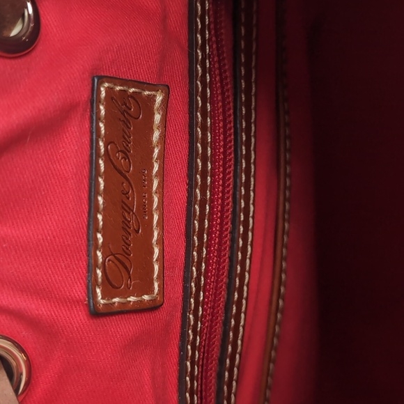 Dooney & Bourke Tassel Front Bucket Bag Aimee In Geranium Pink 💕NWT - Picture 5 of 16